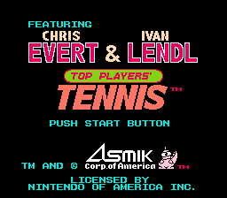 Chris Evert & Ivan Lendl in Top Players' Tennis (USA)